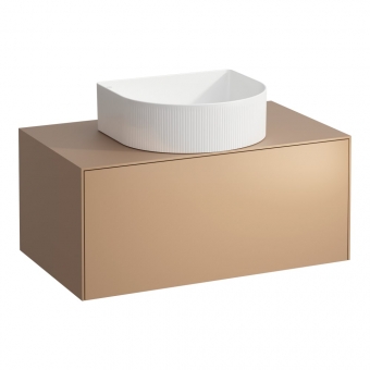 Stalčiaus modulis Laufen SONAR 777x457x341 mm, 1 stalčius, tinka praustuvams 812340/812341/812342/812343, spalva - copper 